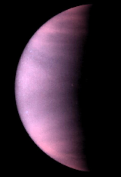 Venere visto dal Telescopio spaziale Hubble nel 2010