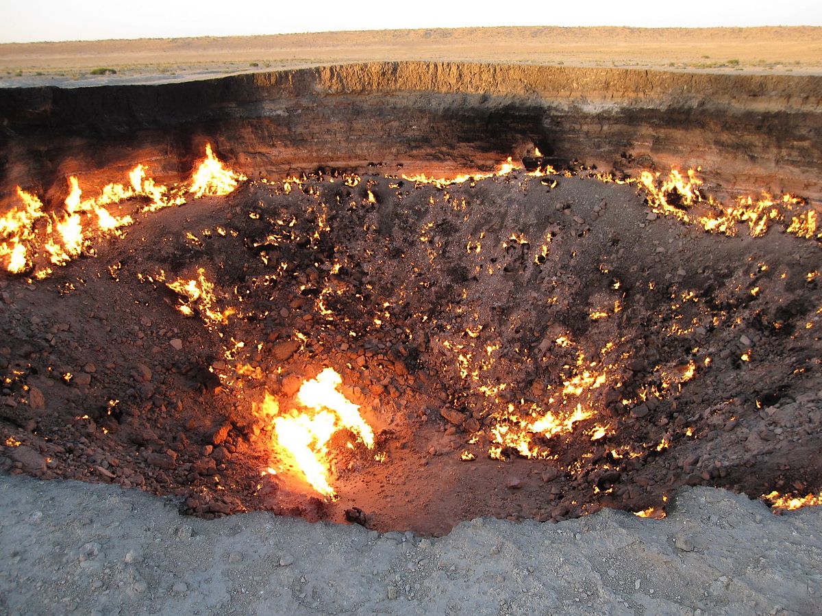 porta dell'inferno, Turkmenistan