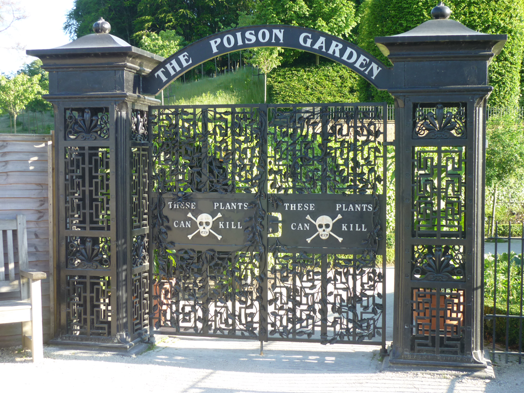 giardino dei veleni, Poison Garden, castello di Alnwick