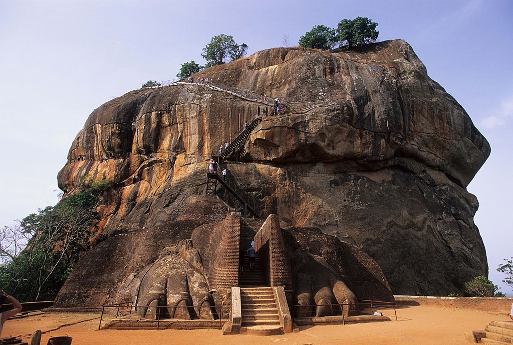 L'ingresso di Sigiriya 