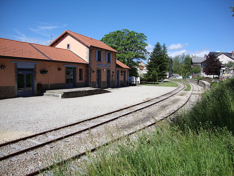 La stazione di Le Chambon-sur-lignon