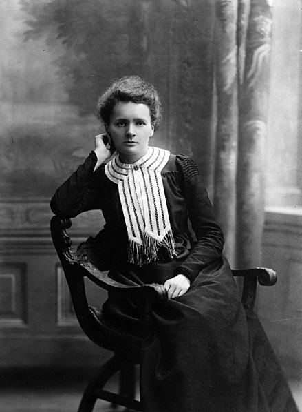Marie Curie nel 1903