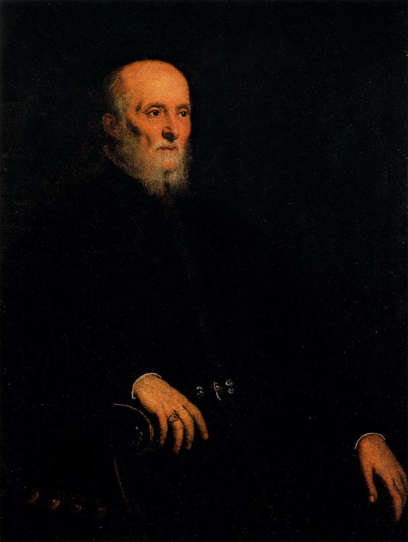 Ritratto di Alvise Cornaro (Luigi Cornaro) di Jacopo Tintoretto