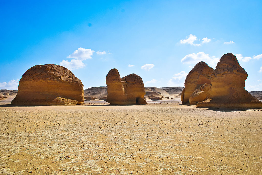 Il paesaggio di Wadi Al-Hitan