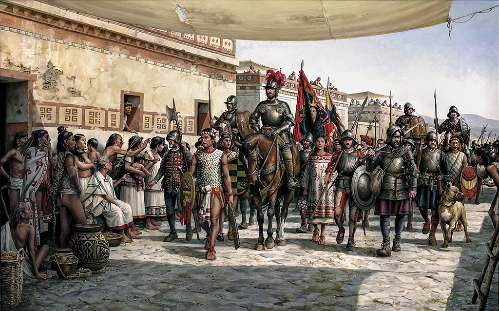 L'ingresso di Hernán Cortés a Tenochtitlan