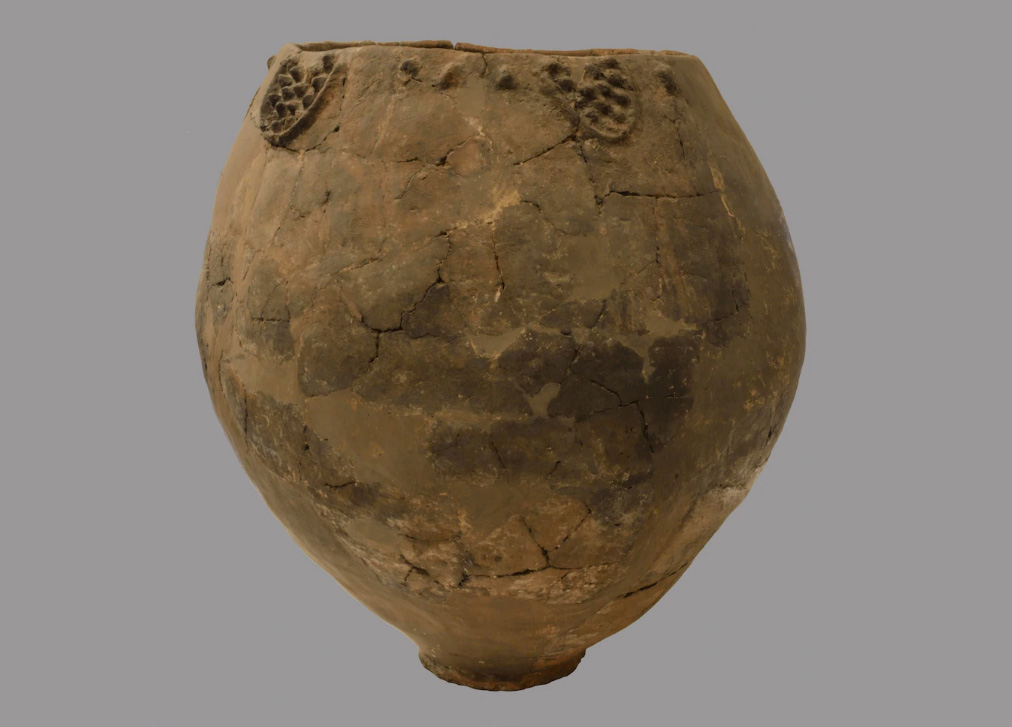 Questi capienti vasi di ceramica offrono le più antiche prove di vinificazione. La loro forma sembra simile a quella dei qvevris, vasi tradizionali per la vinificazione che si trovano ancora oggi in molte cantine georgiane.